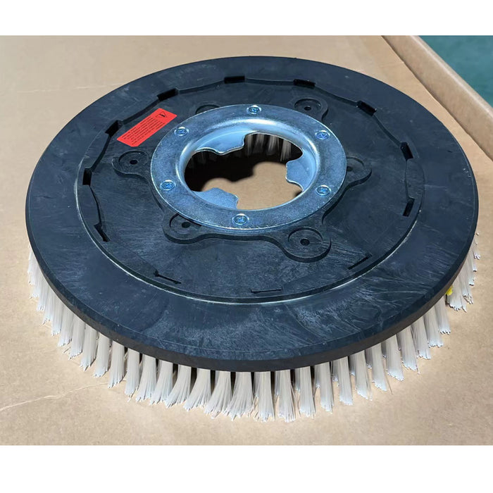 1 Piece 15 Inch Diameter Rotary Scrub Brush Fit for Emotor Floor Scrubber Machine(381MM)