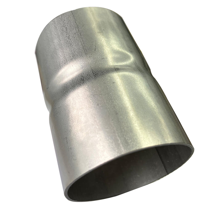 Universal ID 2 1/2" Stainless Steel Exhaust Reducer Adapter Coupler Pipe (2.5"X 3.6")