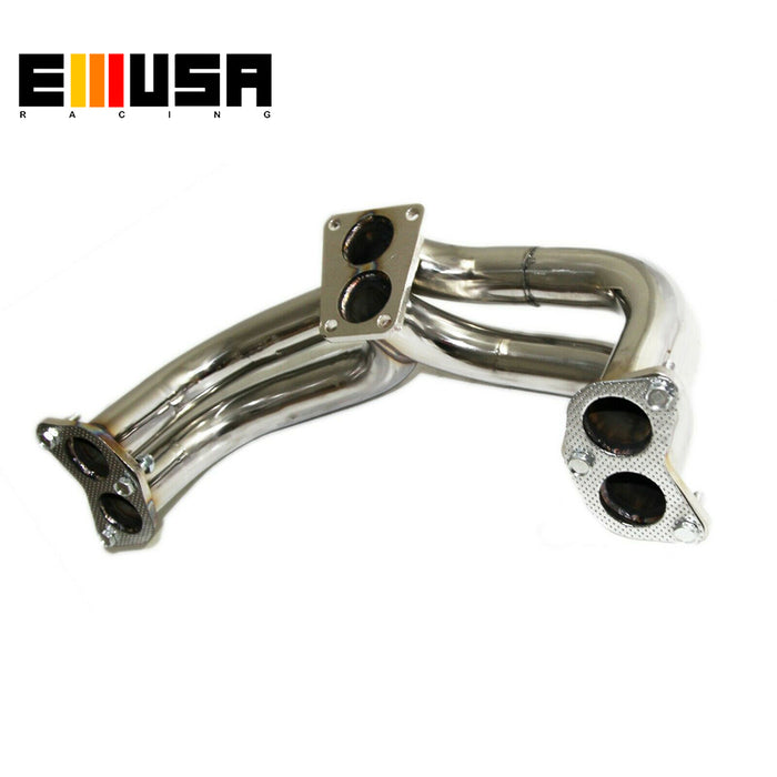 Emusa Stainless Steel Equal Length Racing Header Fit for 2015-2021 Subaru WRX 2.0T FA20