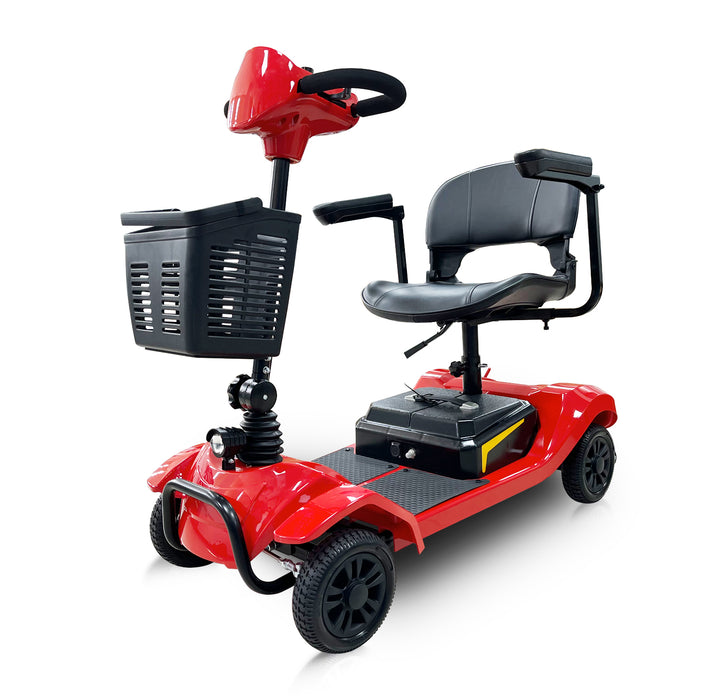 Elifecenter Electric 300lbs Mobility Scooter for Seniors, 250W Strong Motor with Stable 4 Wheels Scooter for Outdoor Driving, 13 Miles Long Range Supported