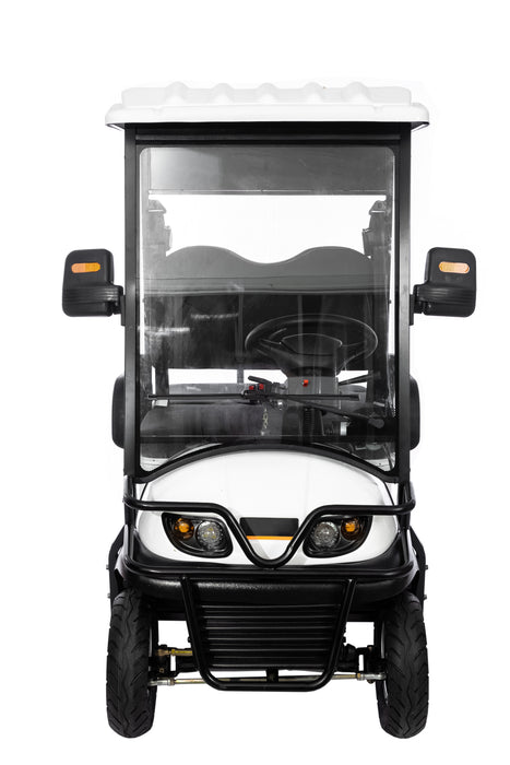 eLifecenter 4 Seats Battery-Powered Electric Bus Mini Bus Golf Cart, Max Capacity 400KG (E600)