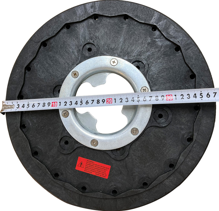 1 Piece 15 Inch Diameter Rotary Scrub Brush Fit for Emotor Floor Scrubber Machine(381MM)