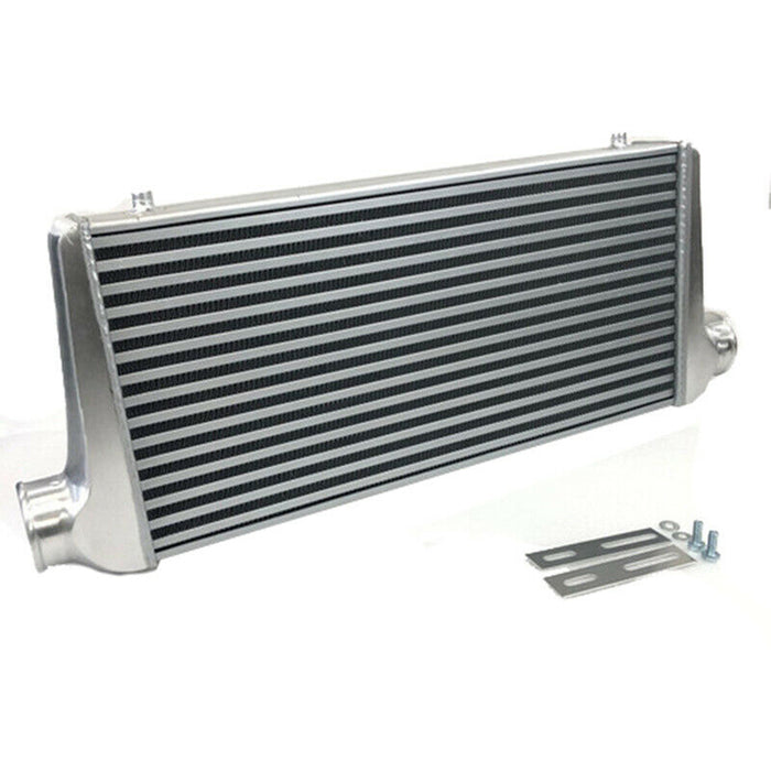 Emusa 3" Inlet Outlet Aluminum Intercooler One Side Front Mount 31"X13"X3"