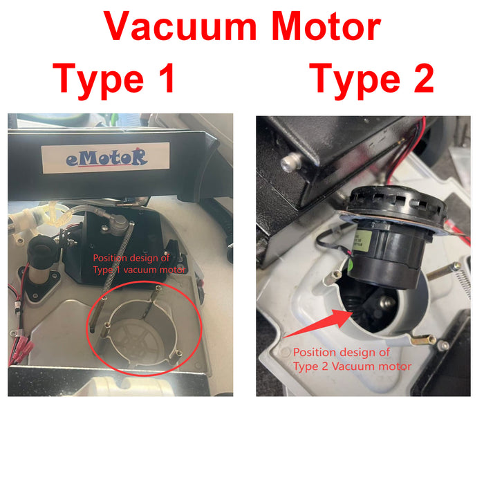 120W Vacuum Motor Type 1 Replacement For EM-K3 Floor Scrubber Machine