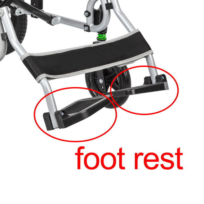 A Pair of Factory New Footrest Replacement For KR8807 Electric Wheelchair