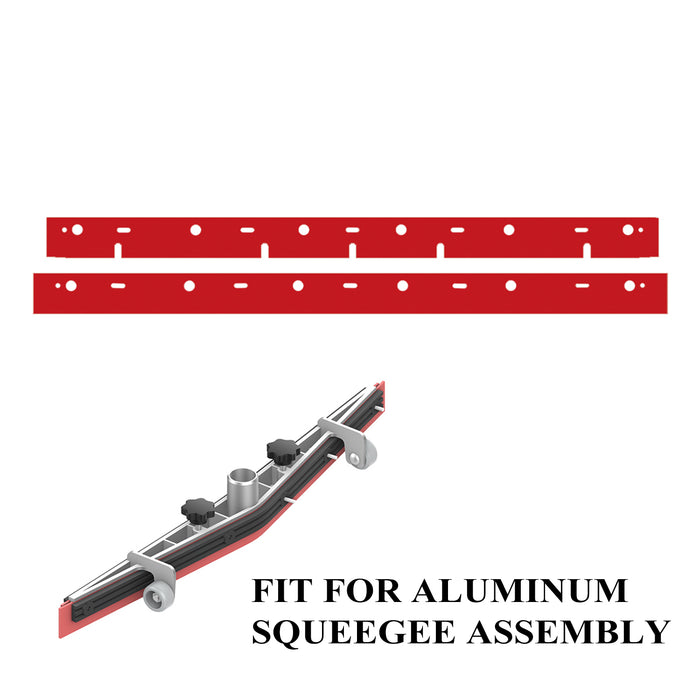 【Type 1 】A pair of Rubber Squeegee for EM-02(Fit for Aluminum Assembly)