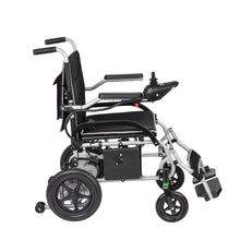 E-Motor EM-265 Lite Foldable Electric Wheelchair - Lightweight, Dual Motor, Battery Included