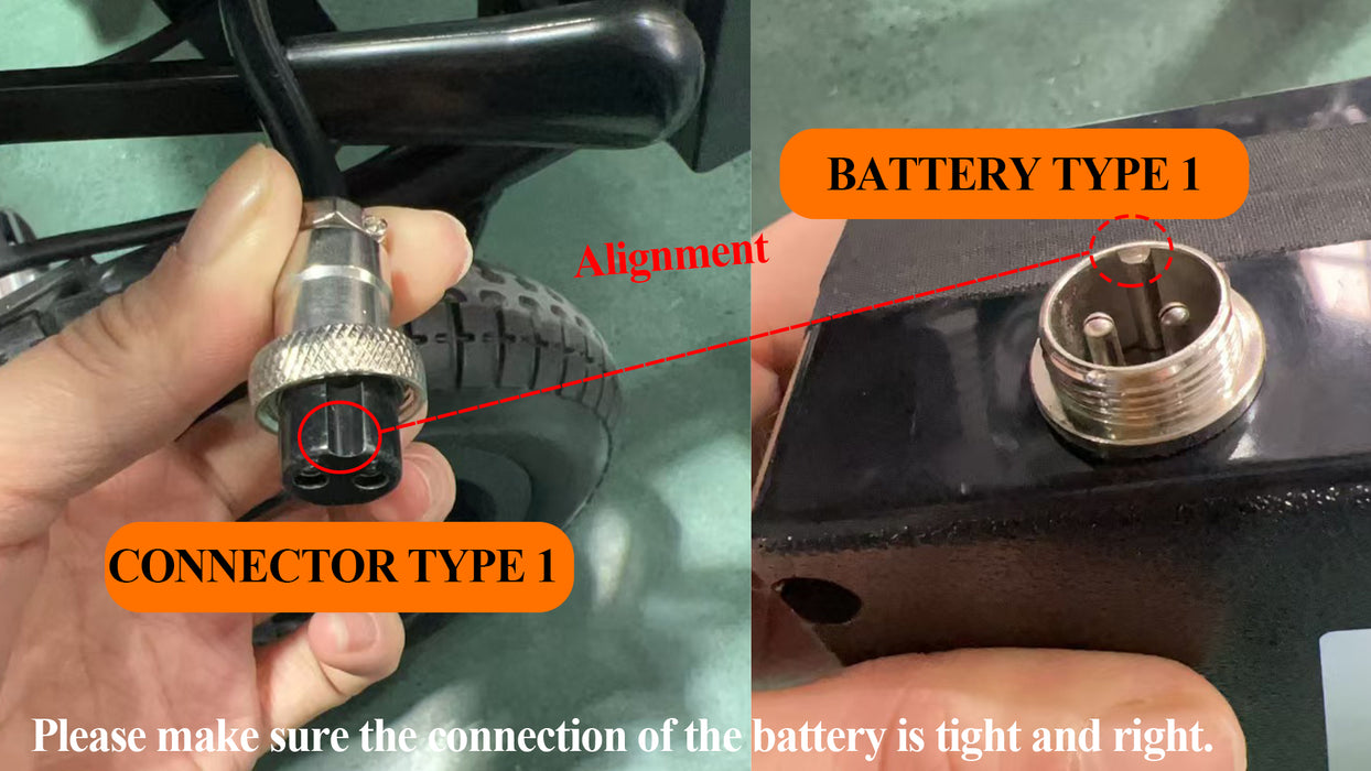 Battery Type 1 for KR8807 Electric Wheelchair