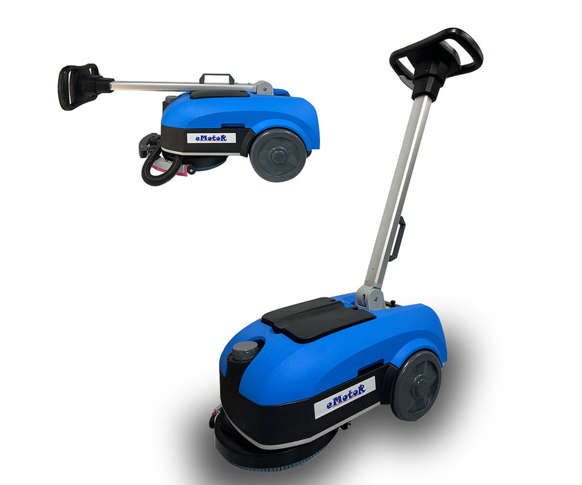 Emotor K3 Walk Behind Floor Scrubber Machine, Powerful 240W Motor with ...