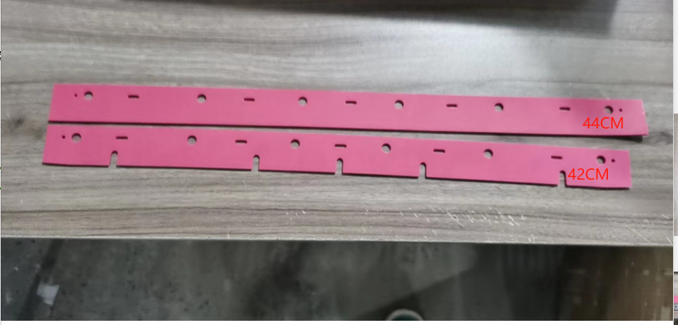 【Type 2 】A pair of Rubber Squeegee for EM-02(Fit for Plastic Assembly)
