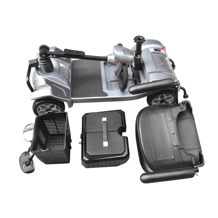 Elifecenter 330lbs Mobility Scooter for Seniors Elderly Adults, 250W Strong Motor w/ Stable 4 Wheels Scooter for Outdoor Driving