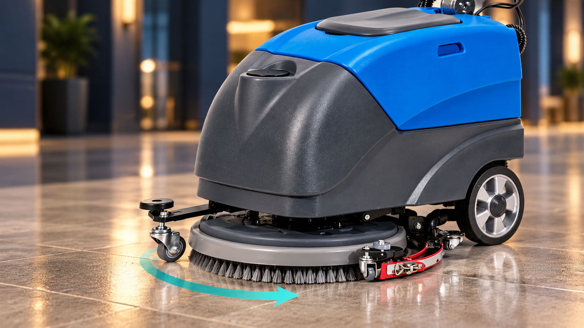 E-Motor 300 circular scrubbing brush