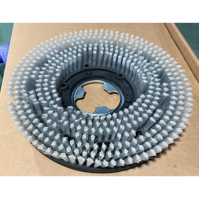 1 Piece 15 Inch Diameter Rotary Scrub Brush Fit for Emotor Floor Scrubber Machine(381MM)