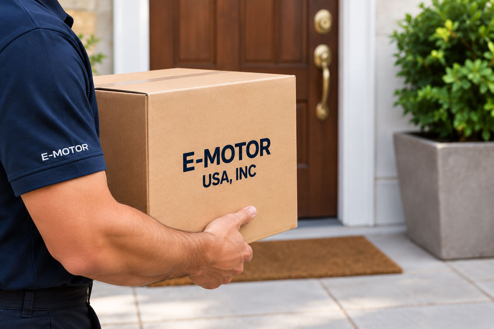 E-Motor shipping in the contiguous United States