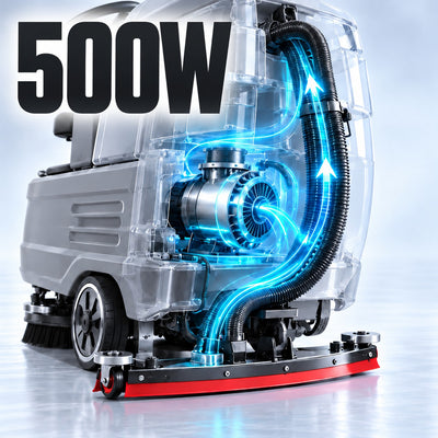 500W Suction Power