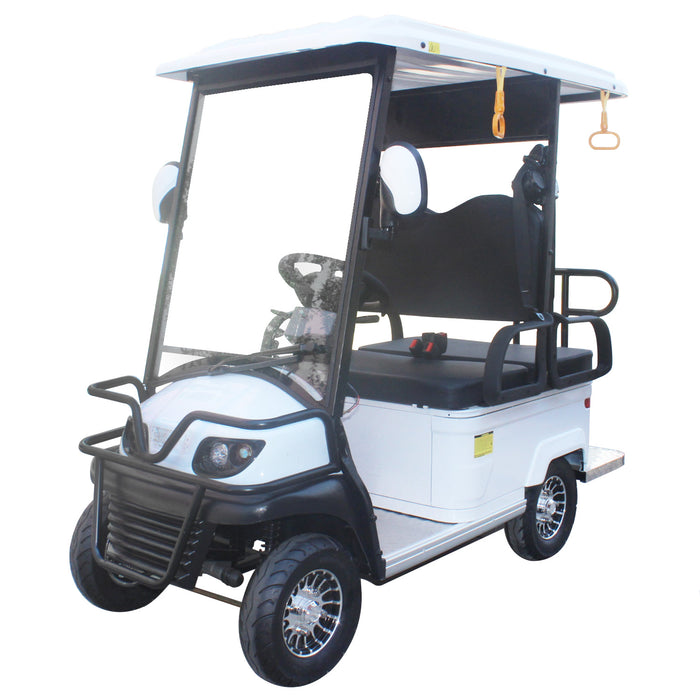 eLifecenter 4 Seats Battery-Powered Electric Bus Mini Bus Golf Cart, Max Capacity 400KG (E600)