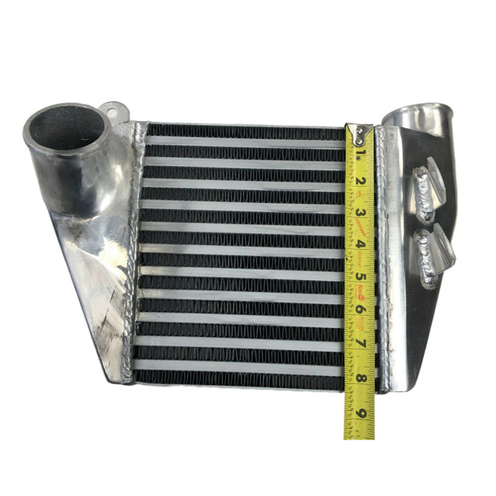 Emusa Side Mount Aluminum Intercooler Compatible with 2000 2001 2002 2003 2004 VW Golf GTI/1999-2004 Jetta MK4 1.8T