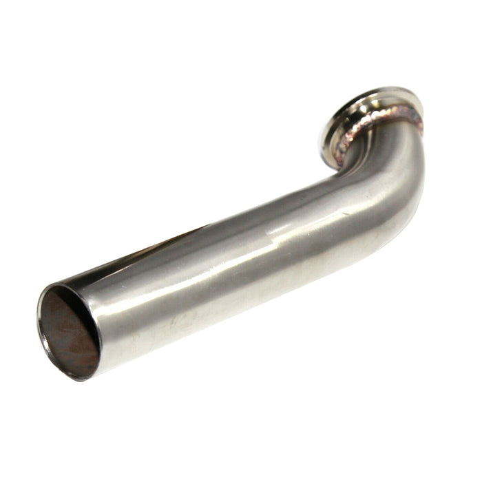 Emusa Stainless Steel Exhaust Downpipe Tube Pipe Fit for 35mm/38mm V-Band Wastegate